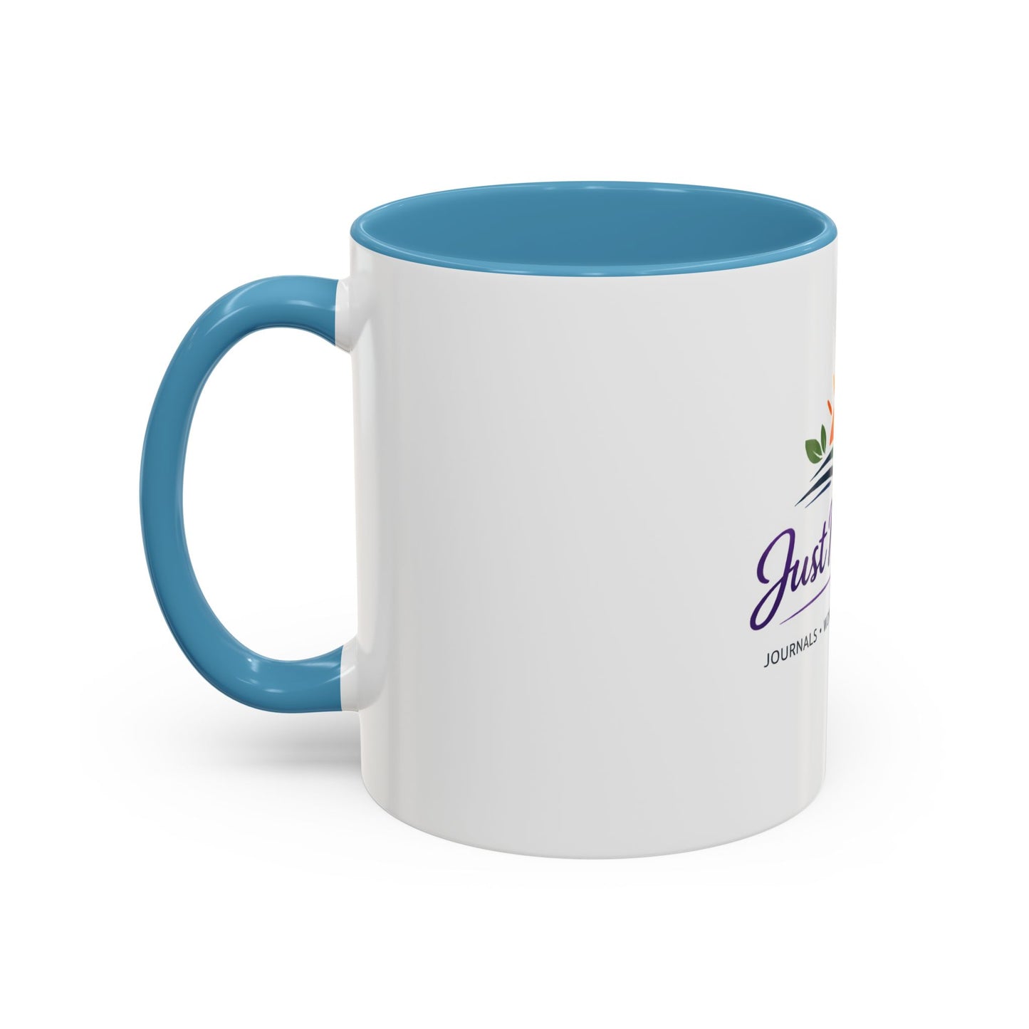 Just Myself Wellness Coffee & Tea Mug — Inspirational Accent Mug (11/15oz) - Available in 9 color variants.