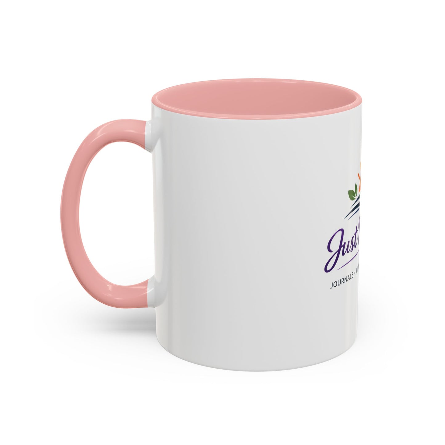 Just Myself Wellness Coffee & Tea Mug — Inspirational Accent Mug (11/15oz) - Available in 9 color variants.