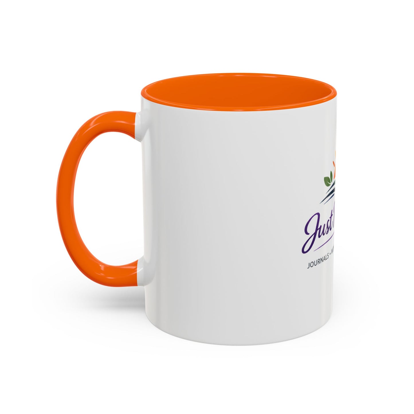 Just Myself Wellness Coffee & Tea Mug — Inspirational Accent Mug (11/15oz) - Available in 9 color variants.